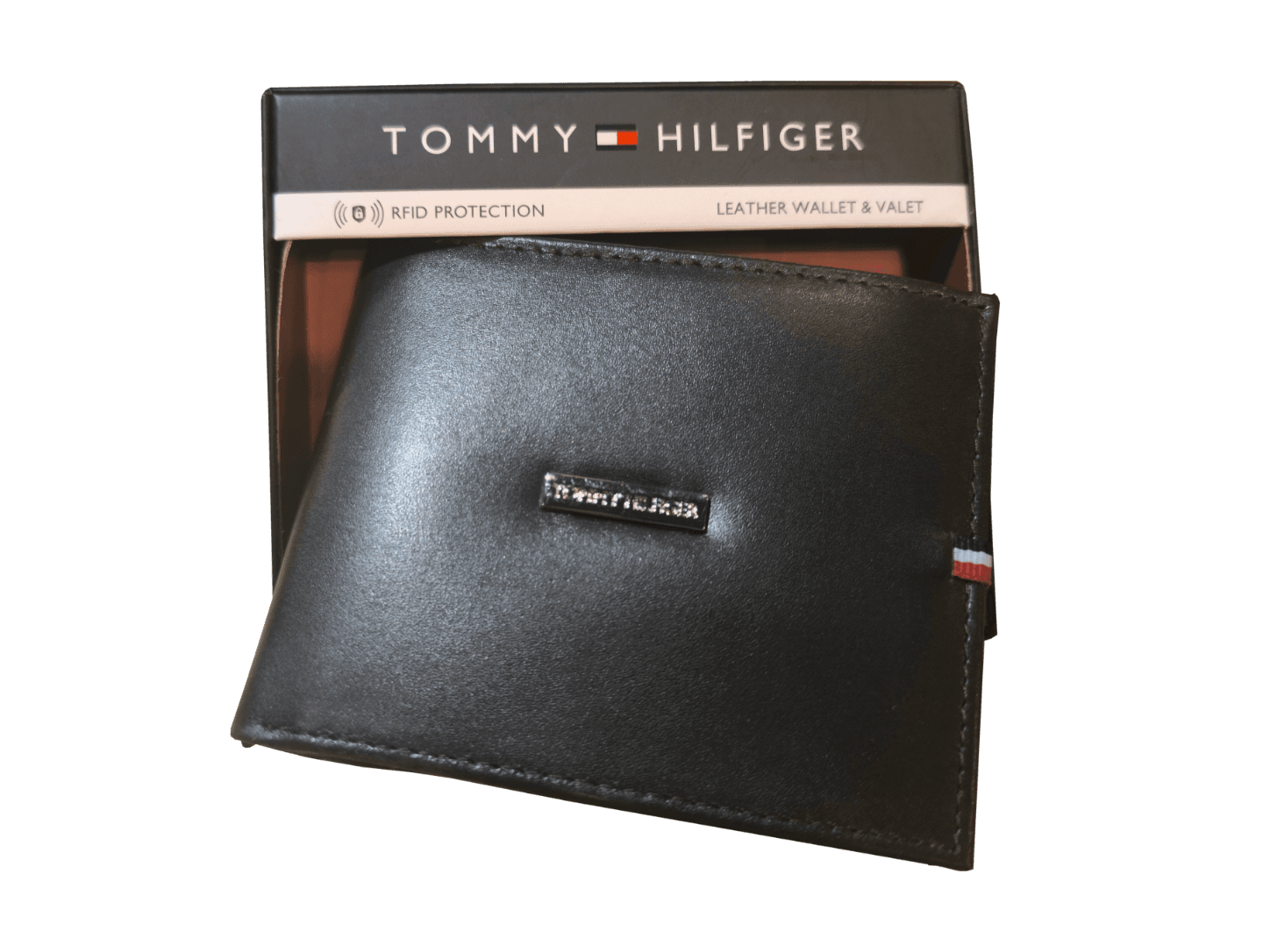 Billetera de Cuero Tommy Hilfiger para Hombre
